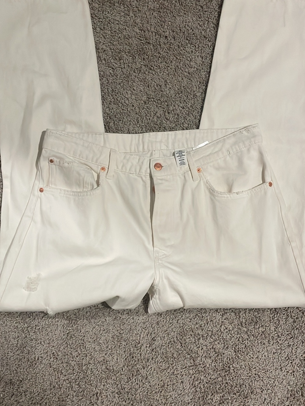 White Women's Stretch Jeans